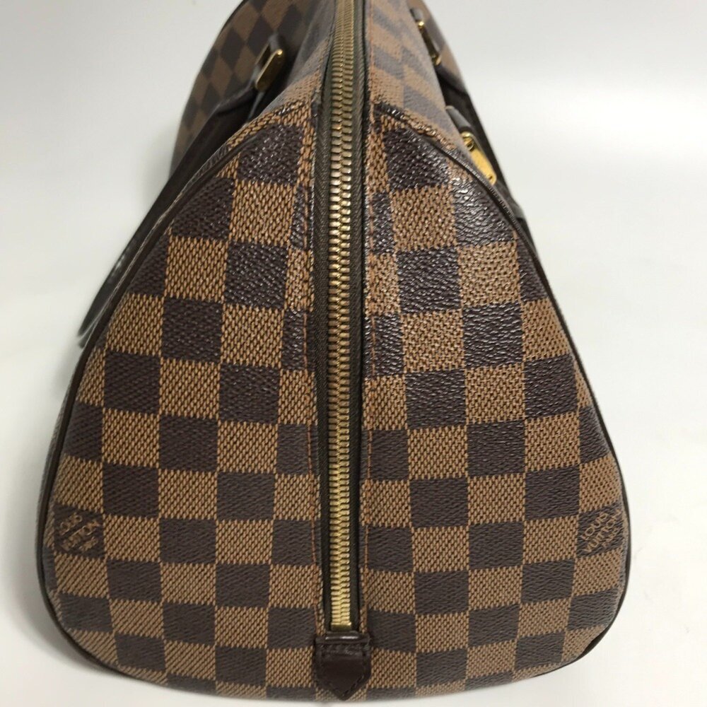 LOUIS VUITTON Brown Damier Canvas Boston Bag - Picture 3 of 11